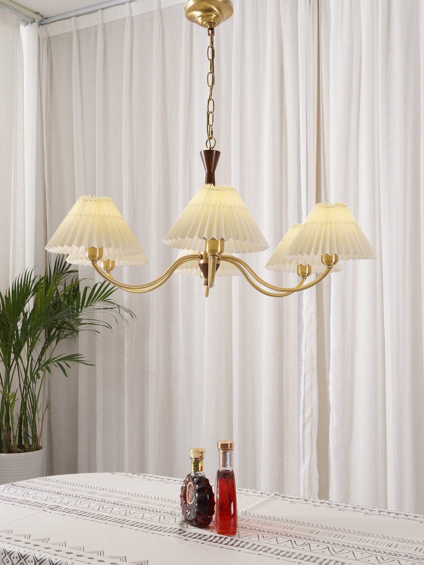Pleated Ceiling fixture Chandelier