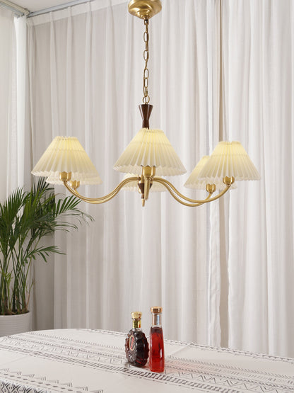 Pleated Ceiling fixture Chandelier