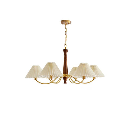 Pleated Ceiling fixture Chandelier