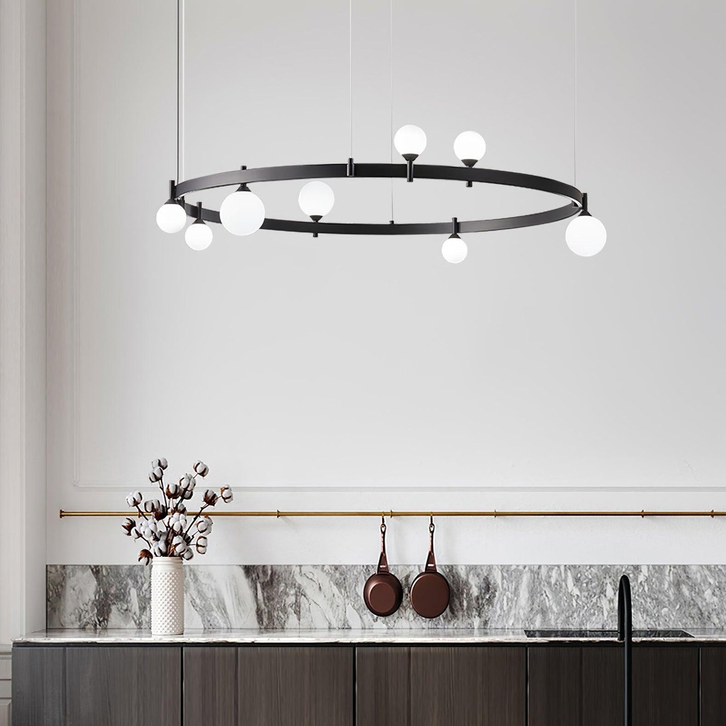 Pomi Round Ceiling fixture Chandelier