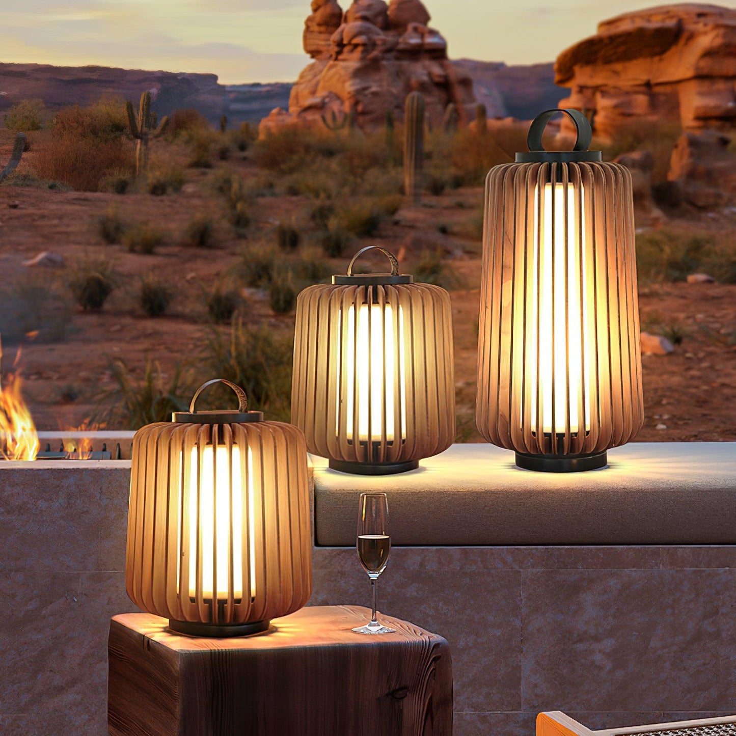 Portable Lantern Patio light Outdoor Light