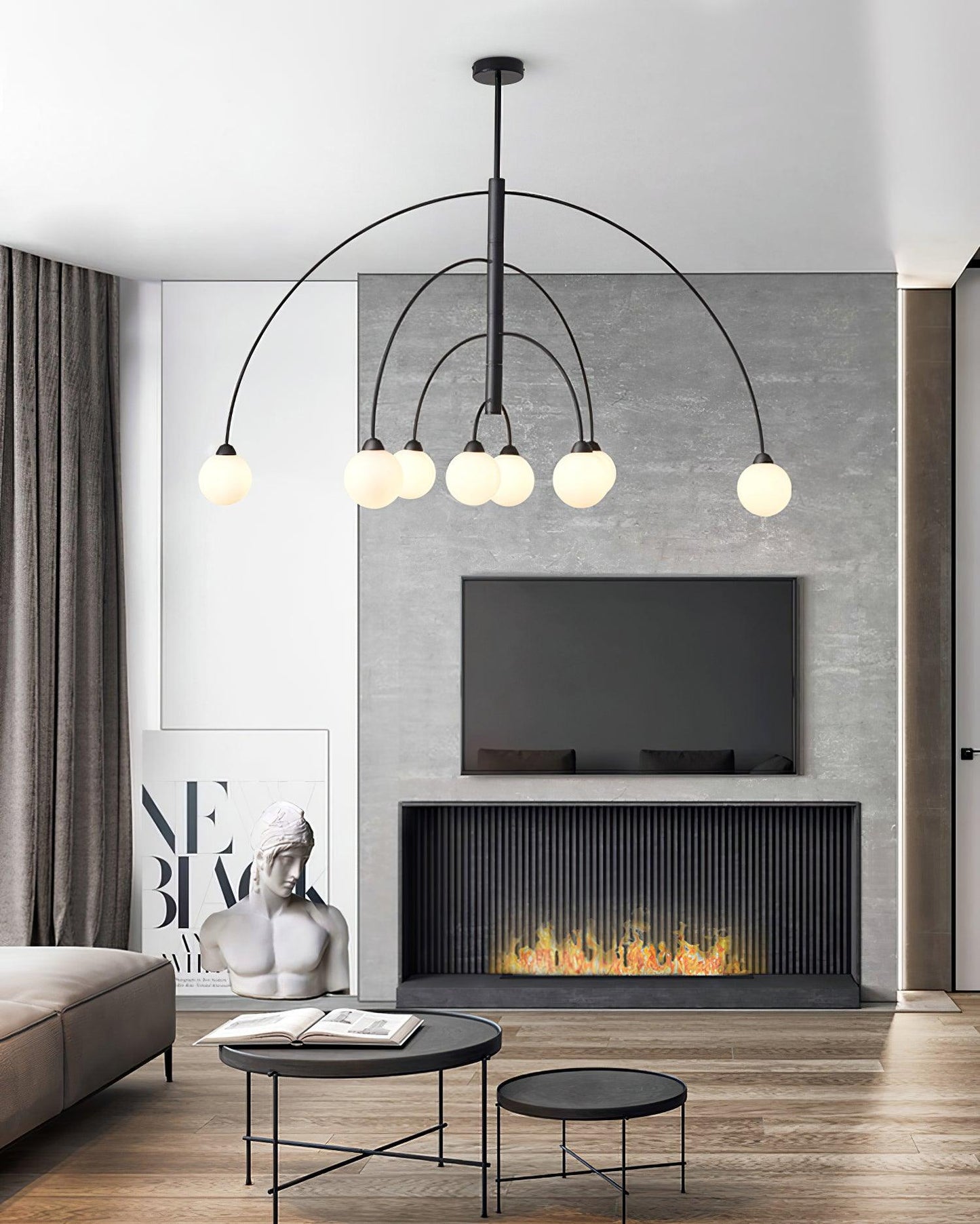 Prescott Gasolier Chandelier