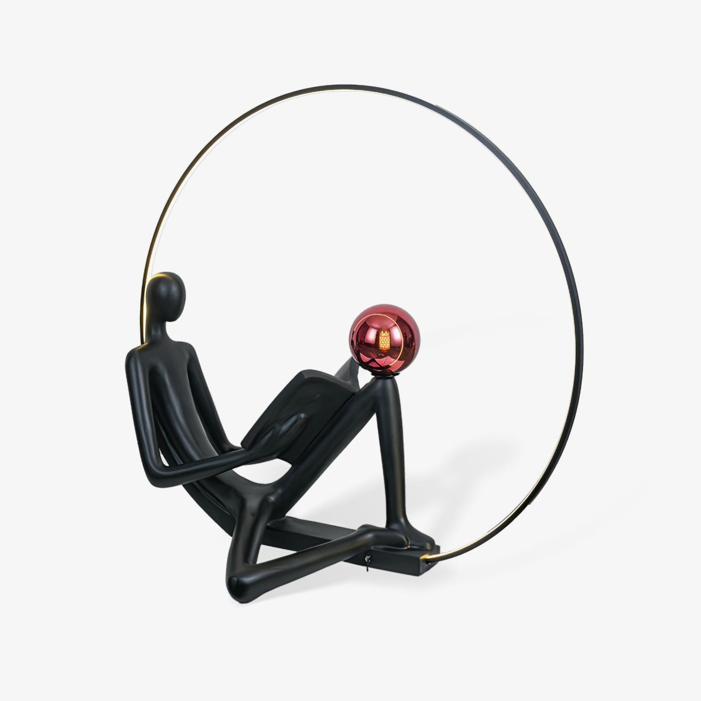Reader Sculpture Reading Lamp Floor Lamp