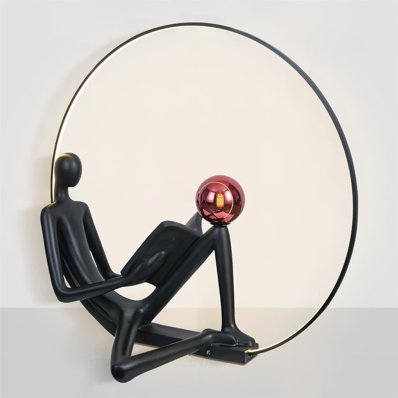 Reader Sculpture Reading Lamp Floor Lamp