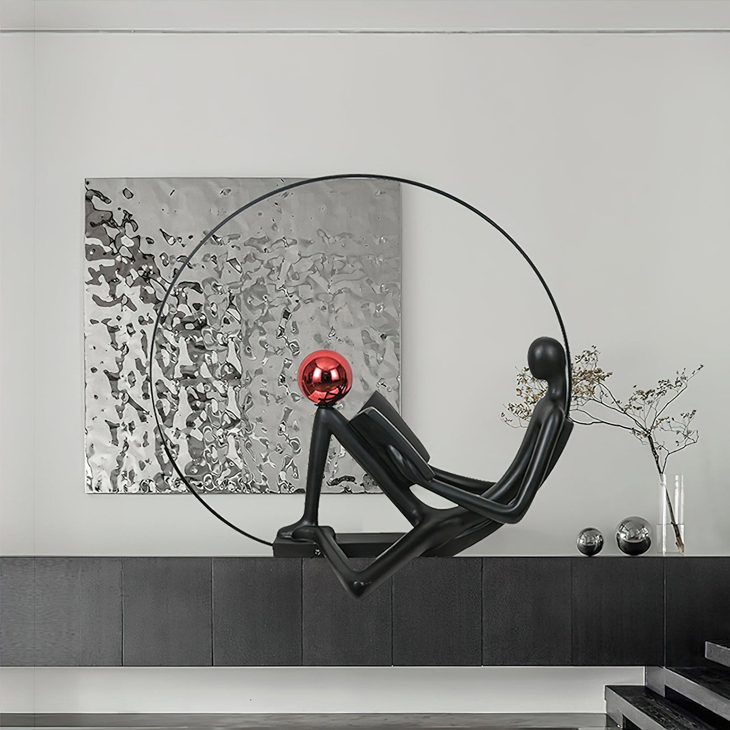 Reader Sculpture Reading Lamp Floor Lamp