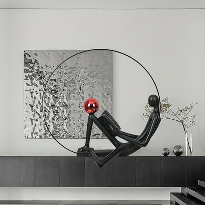 Reader Sculpture Reading Lamp Floor Lamp