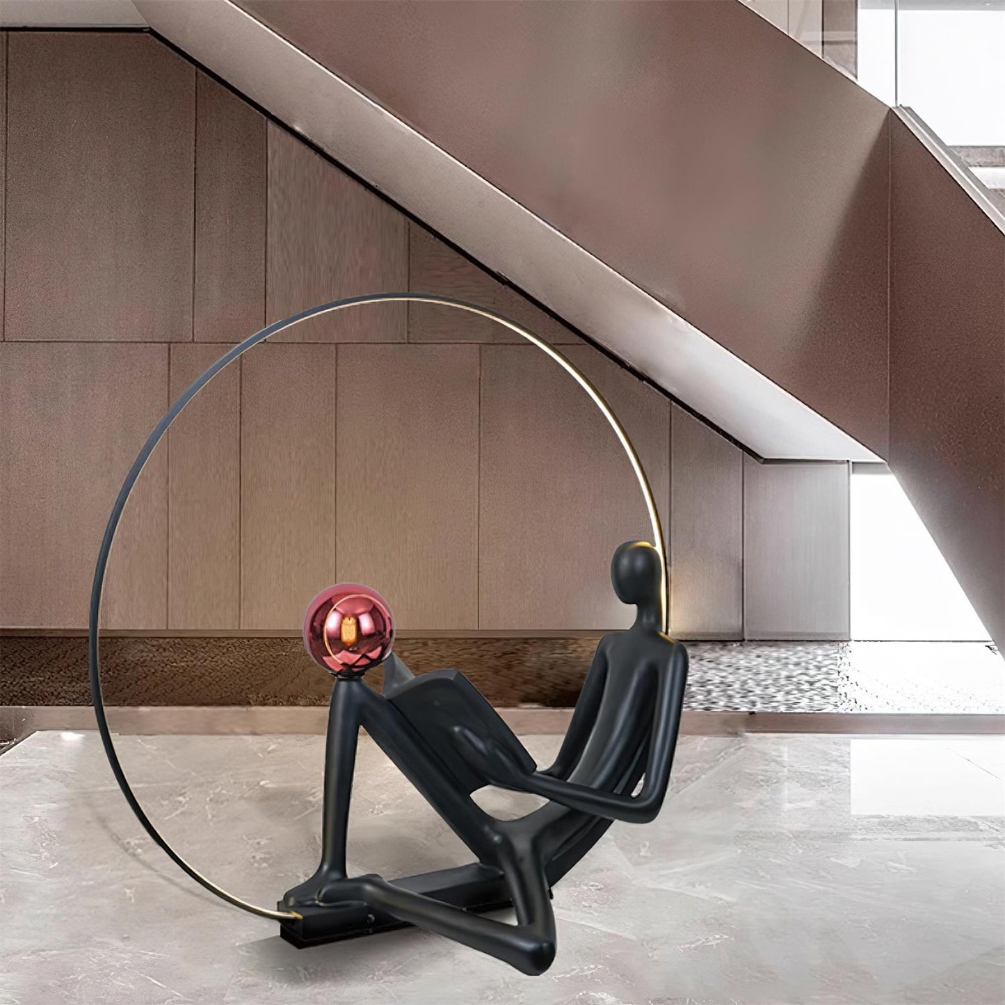 Reader Sculpture Reading Lamp Floor Lamp