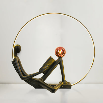 Reader Sculpture Reading Lamp Floor Lamp