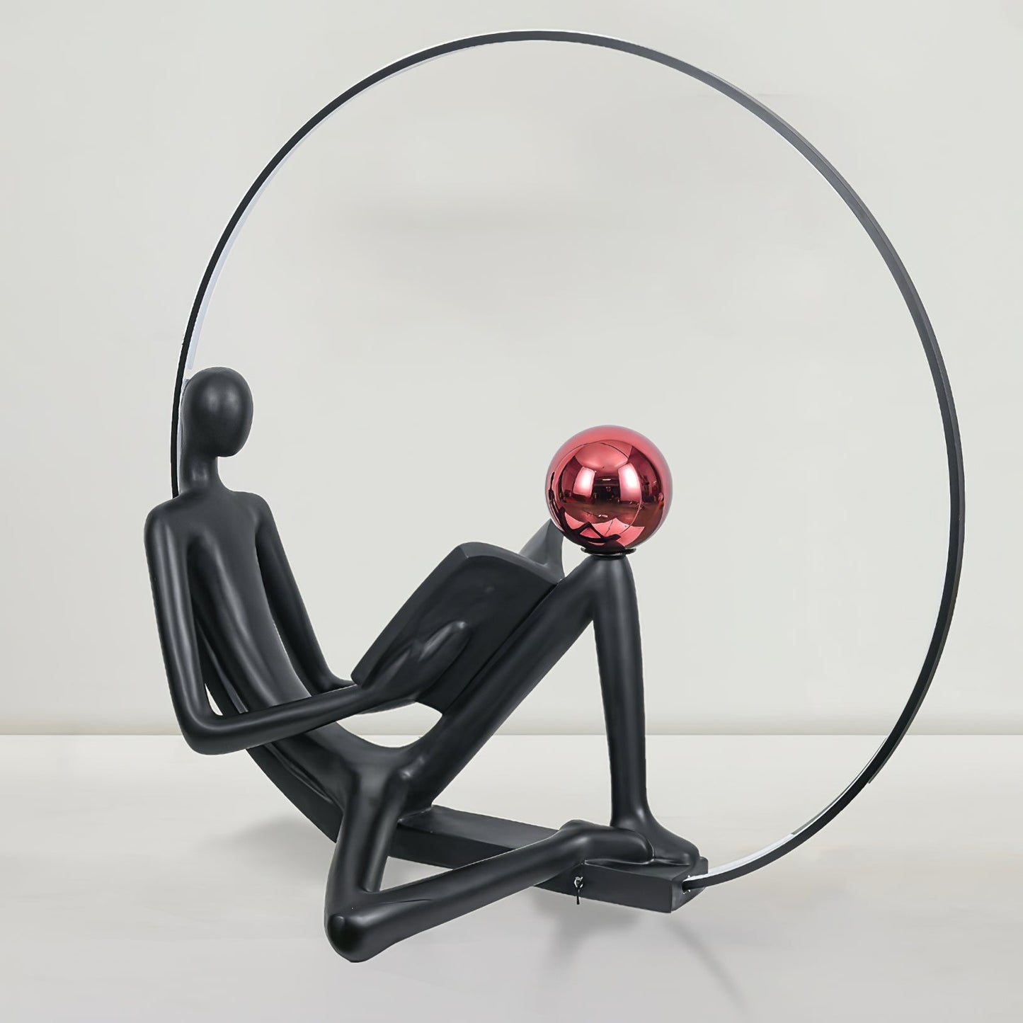 Reader Sculpture Reading Lamp Floor Lamp