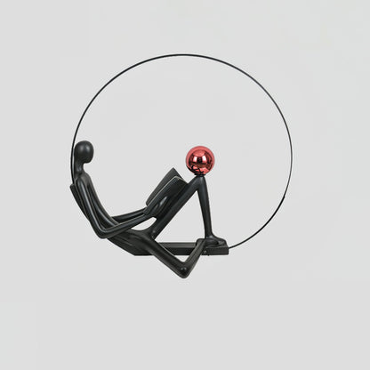Reader Sculpture Reading Lamp Floor Lamp