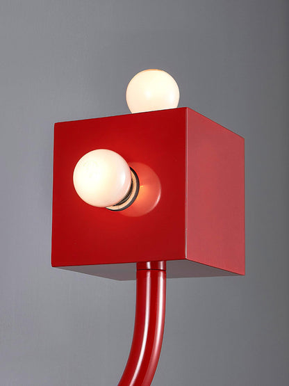 Red Cube Wall light Wall Lamp