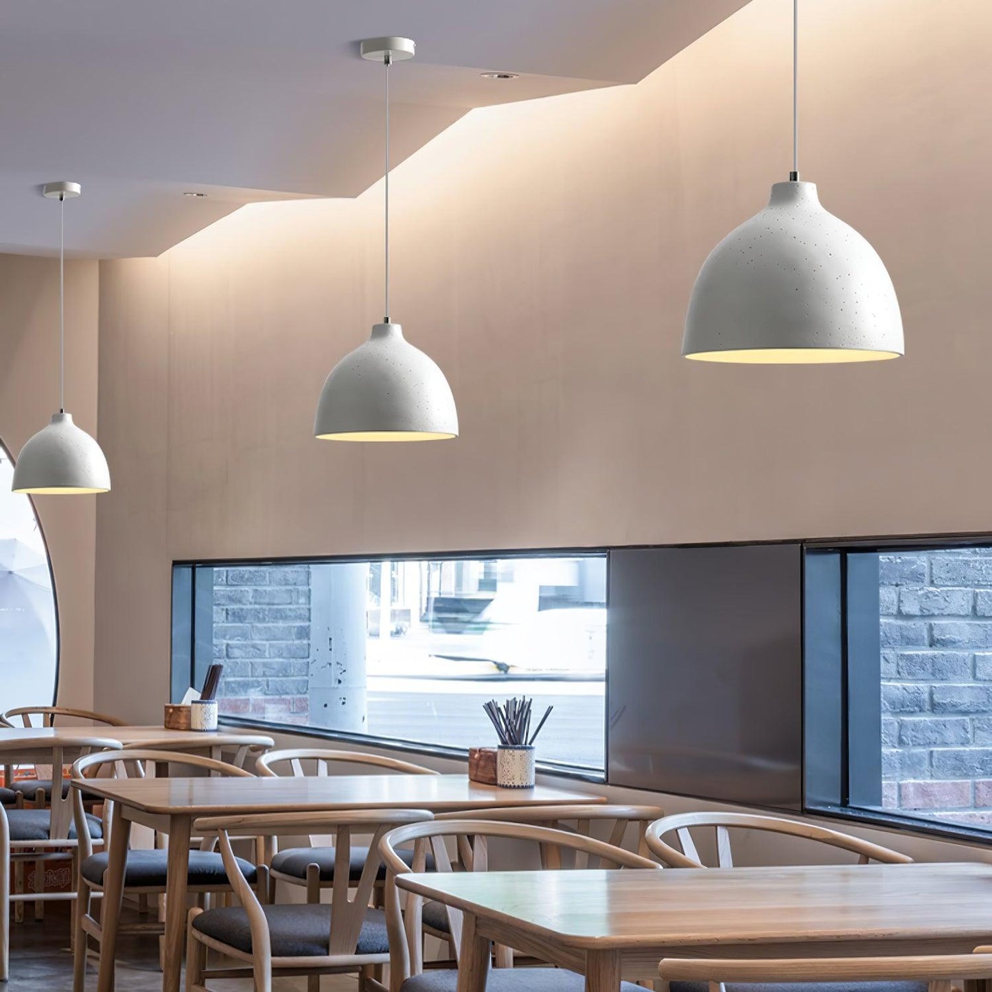 Resin Bowl Drop light Pendant Lamp