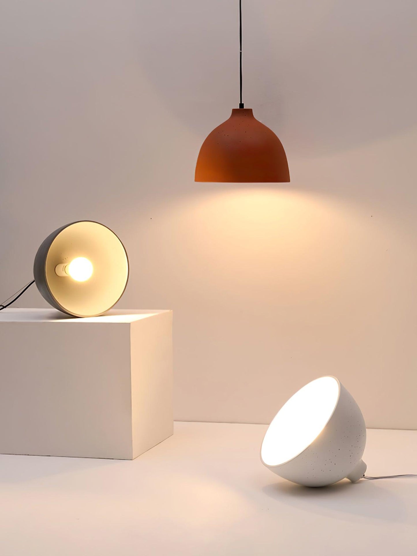 Resin Bowl Drop light Pendant Lamp