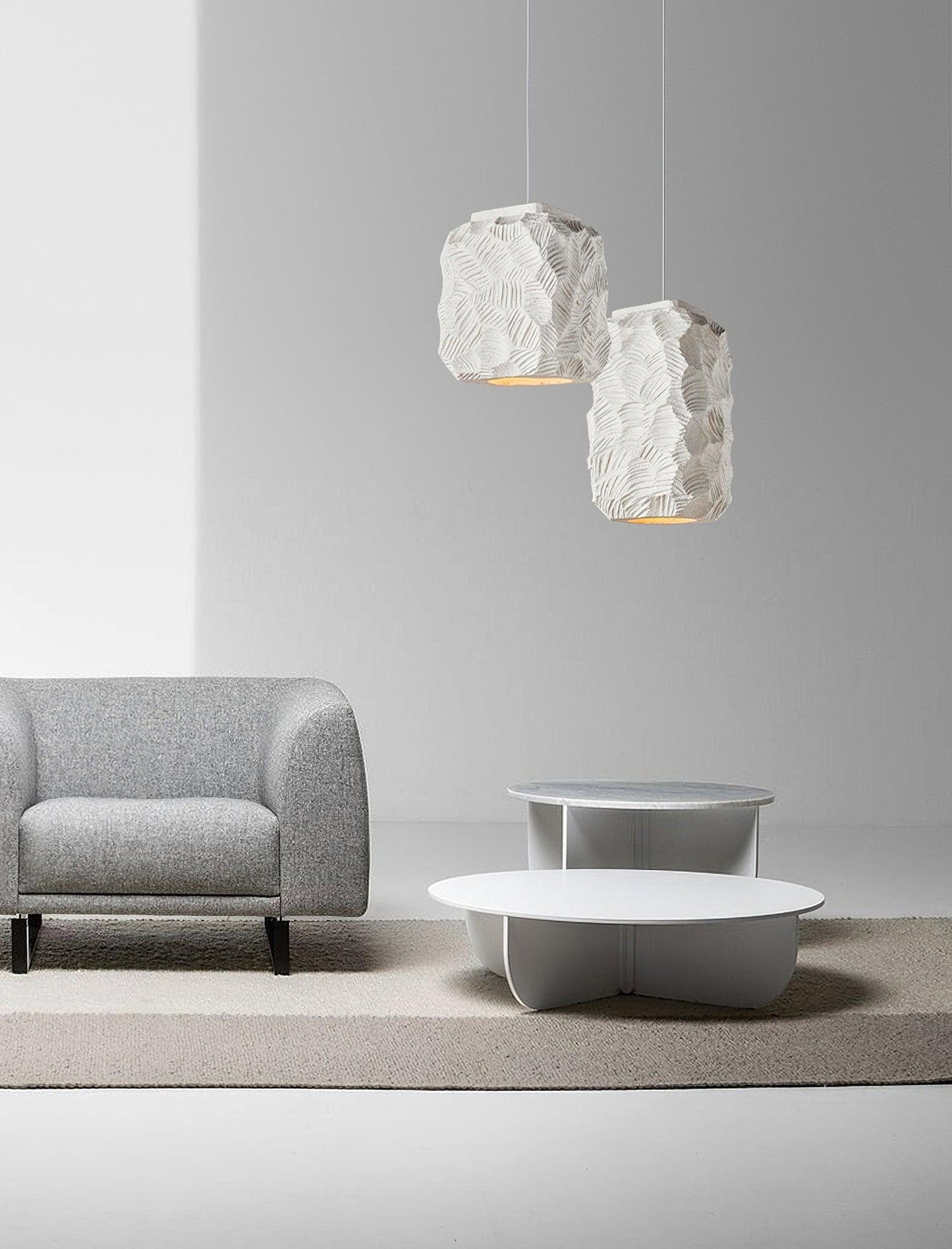 Resin Geometry Houselight Pendant Lamp