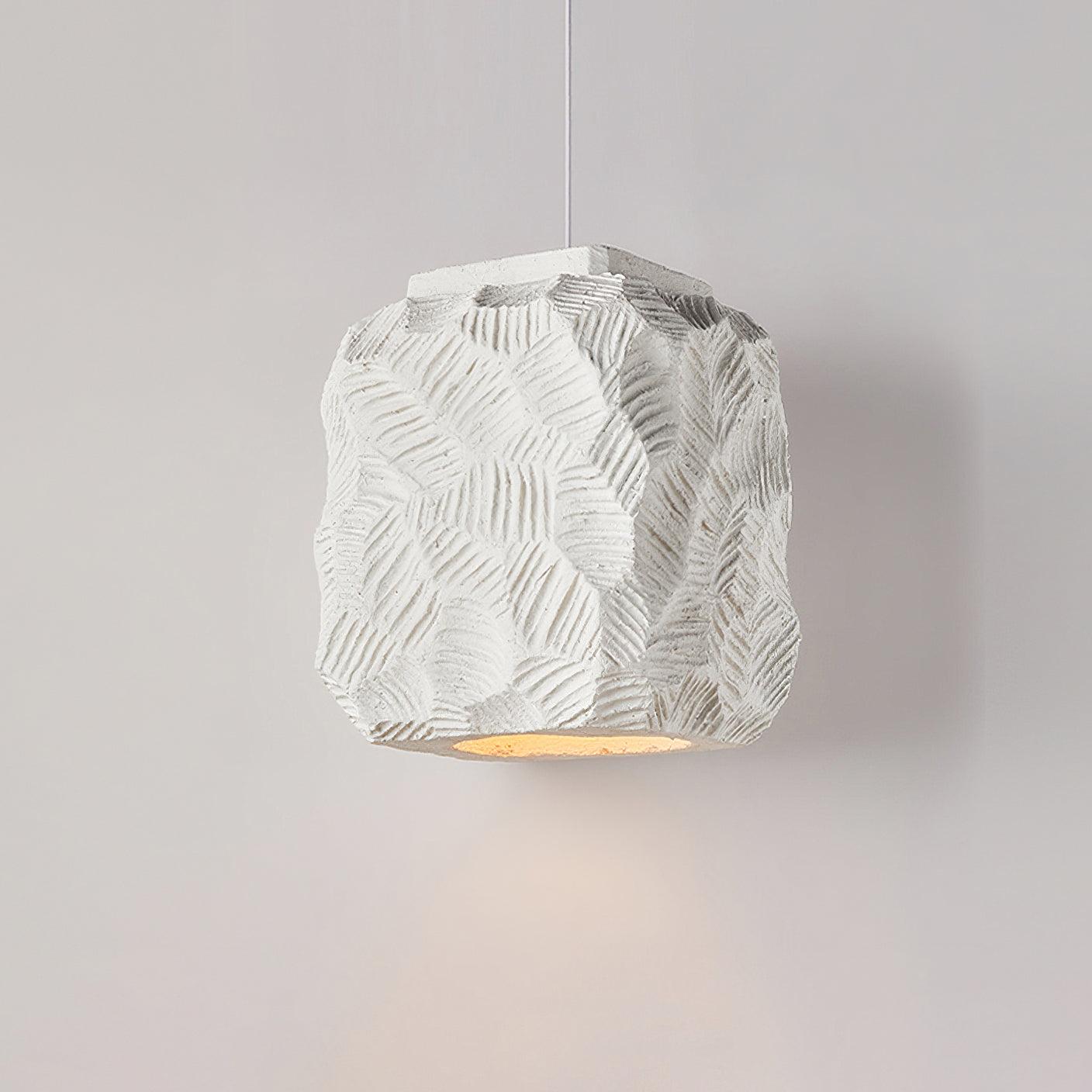 Resin Geometry Houselight Pendant Lamp