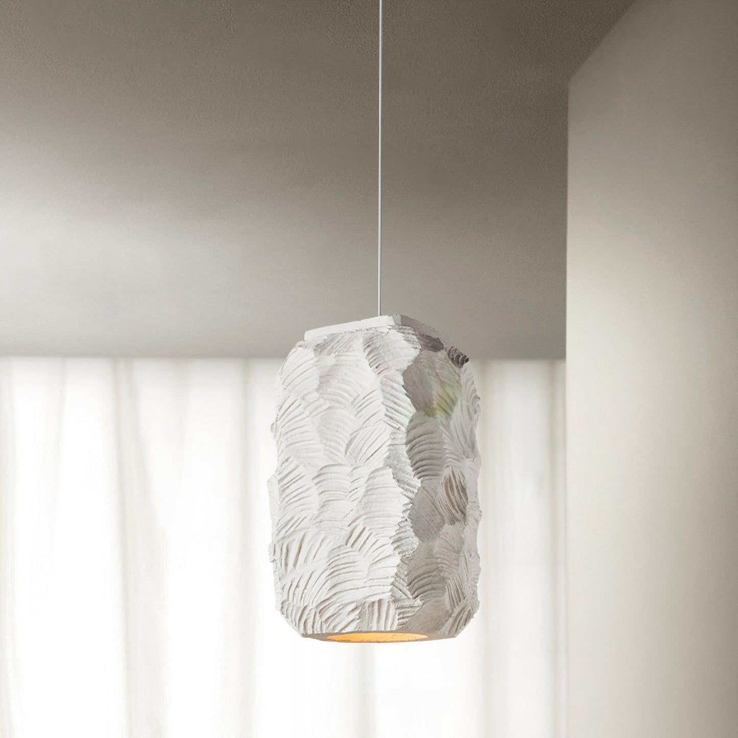 Resin Geometry Houselight Pendant Lamp