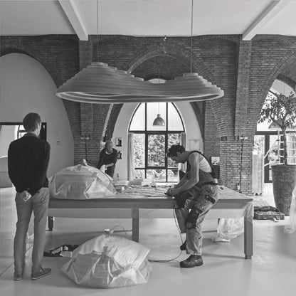 Rice Field Ceiling light fitting Acoustic Lamps