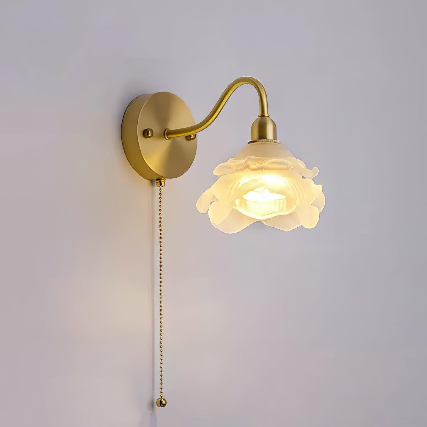 Rose Brass Lamp bracket Wall Light