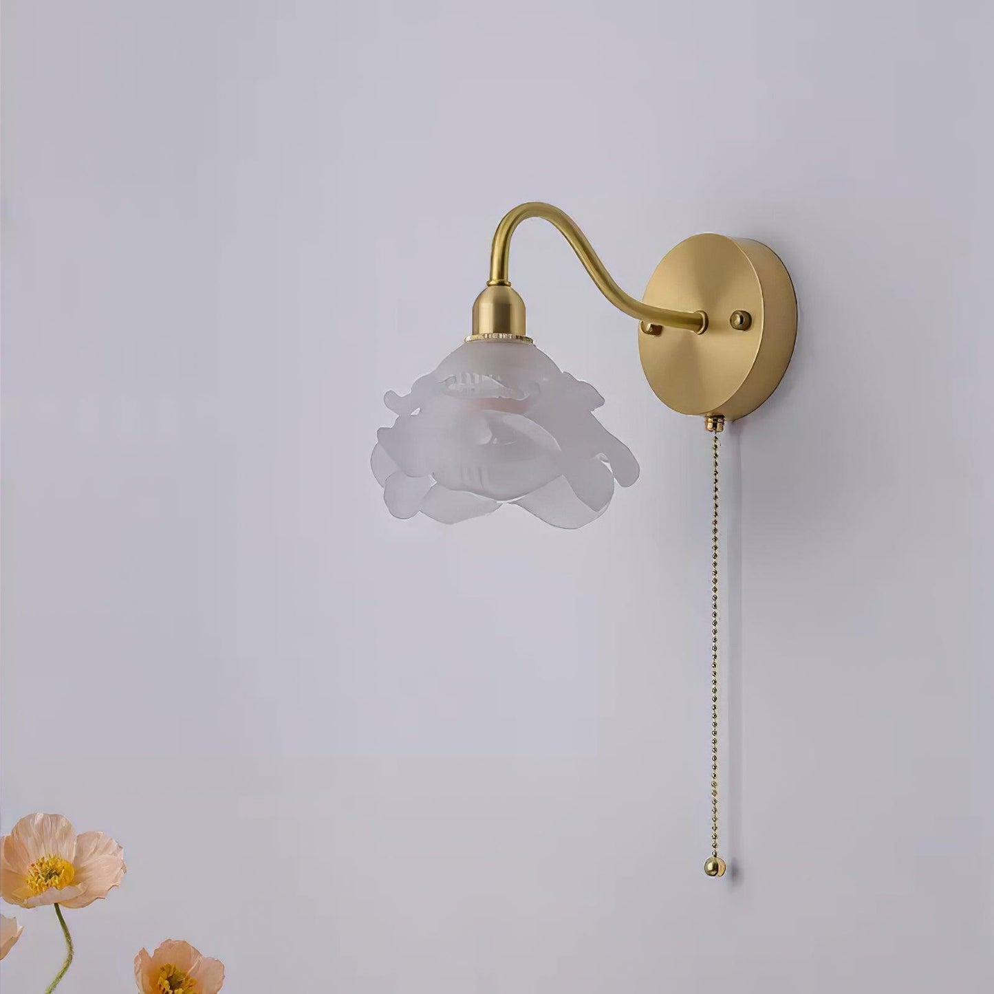 Rose Brass Lamp bracket Wall Light