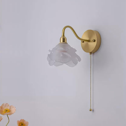 Rose Brass Lamp bracket Wall Light