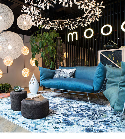 Rose Gold Firefly LED Candelabrum Chandelier