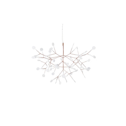 Rose Gold Firefly LED Candelabrum Chandelier