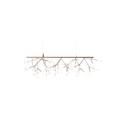 Rose Gold Firefly LED Candelabrum Chandelier