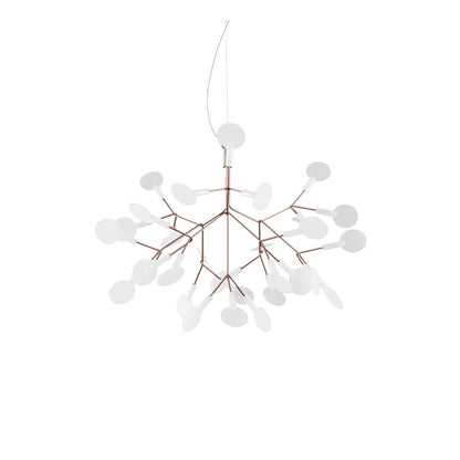 Rose Gold Firefly LED Candelabrum Chandelier