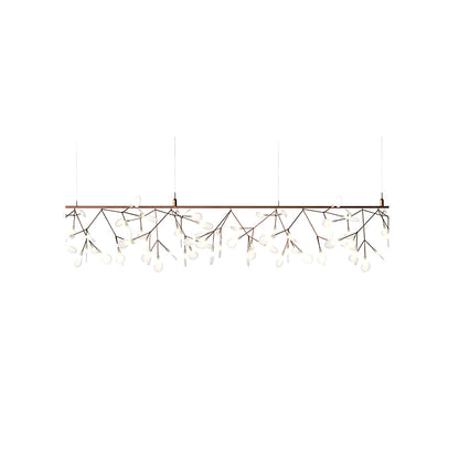 Rose Gold Firefly LED Candelabrum Chandelier