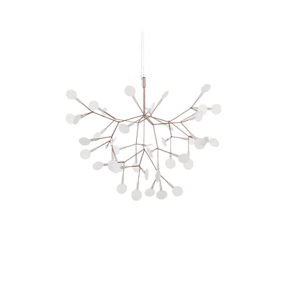 Rose Gold Firefly LED Candelabrum Chandelier