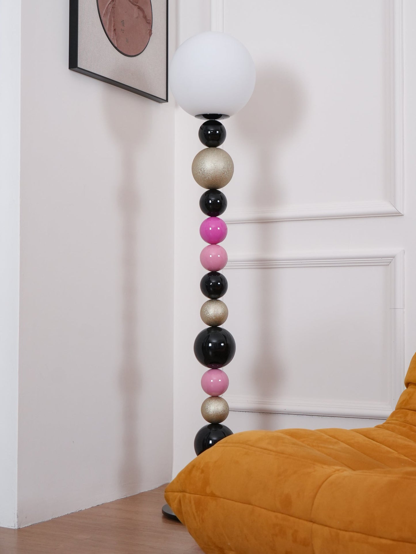 Round Balls Stacking Floor-standing Lamp Floor Lamp