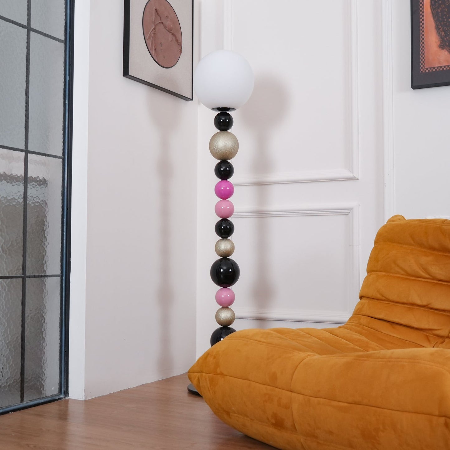 Round Balls Stacking Floor-standing Lamp Floor Lamp