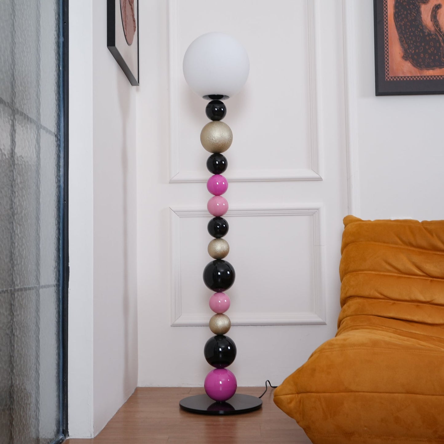 Round Balls Stacking Floor-standing Lamp Floor Lamp