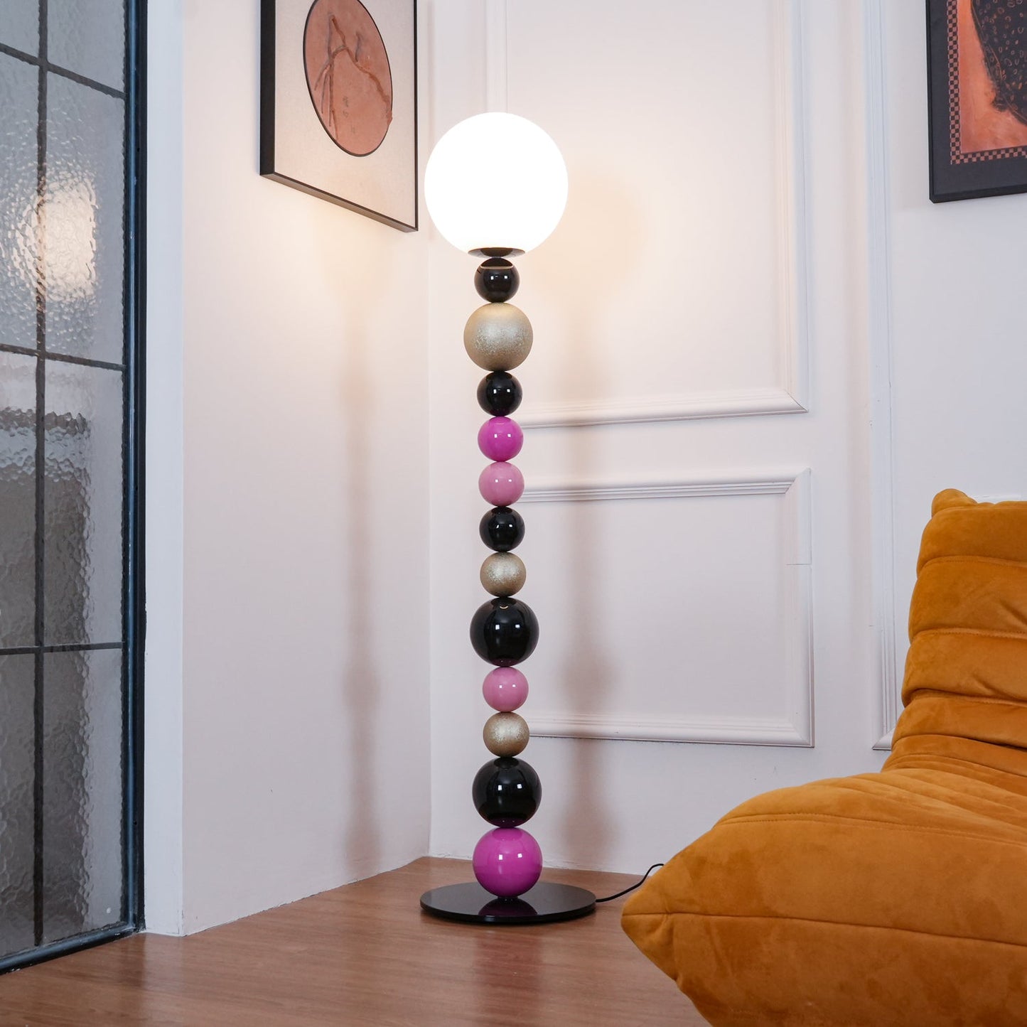 Round Balls Stacking Floor-standing Lamp Floor Lamp