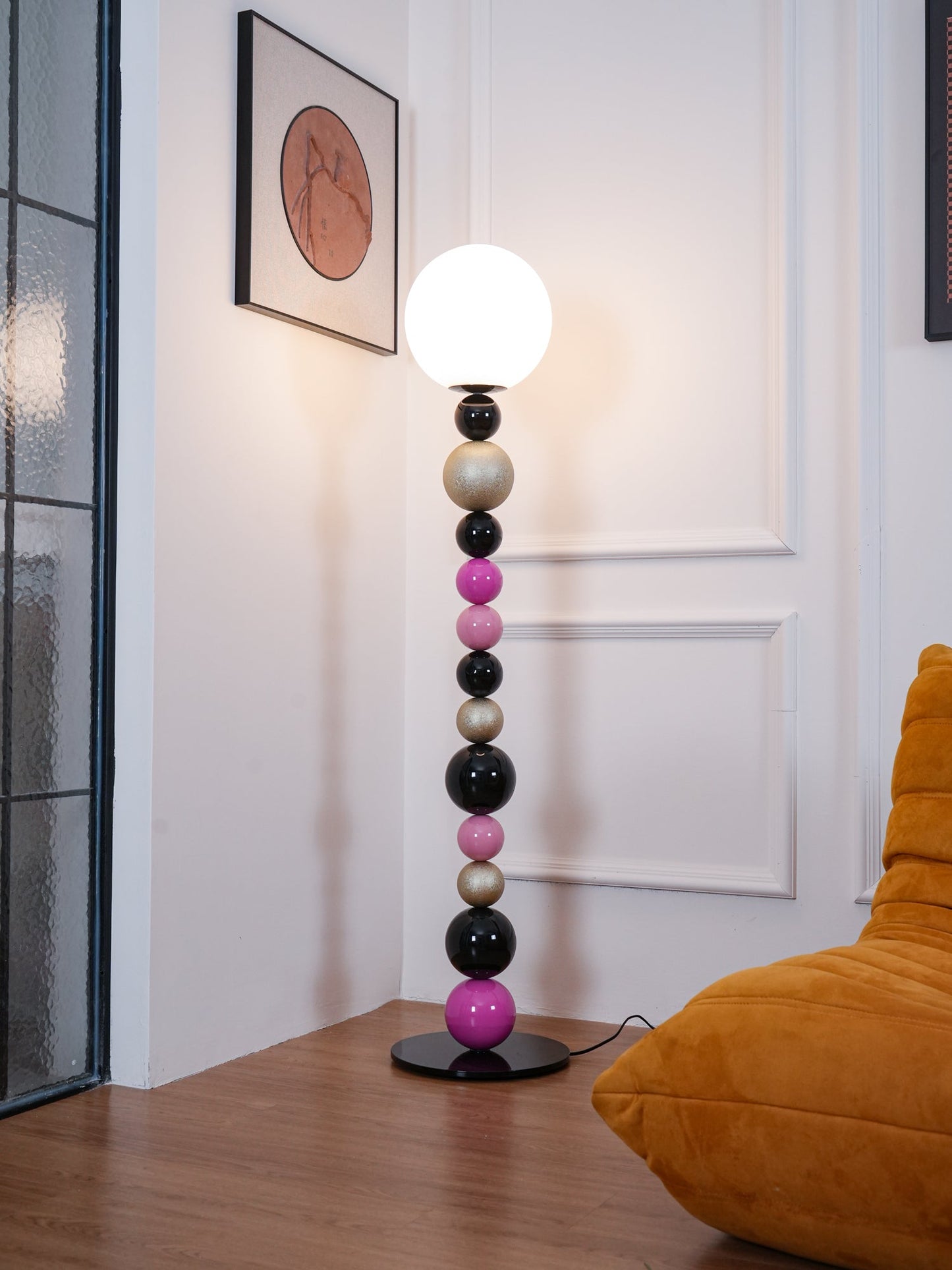 Round Balls Stacking Floor-standing Lamp Floor Lamp