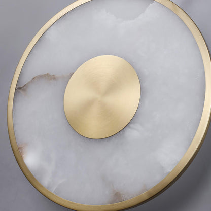 Round Alabaster Lamp bracket Wall Lamp