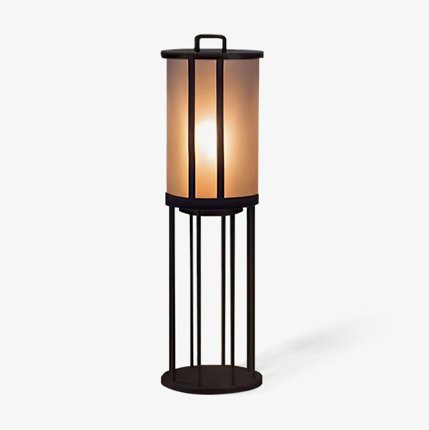 Round Pillar Acrylic Lantern Landscape light Outdoor Lamp