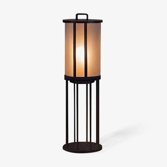 Round Pillar Acrylic Lantern Landscape light Outdoor Lamp