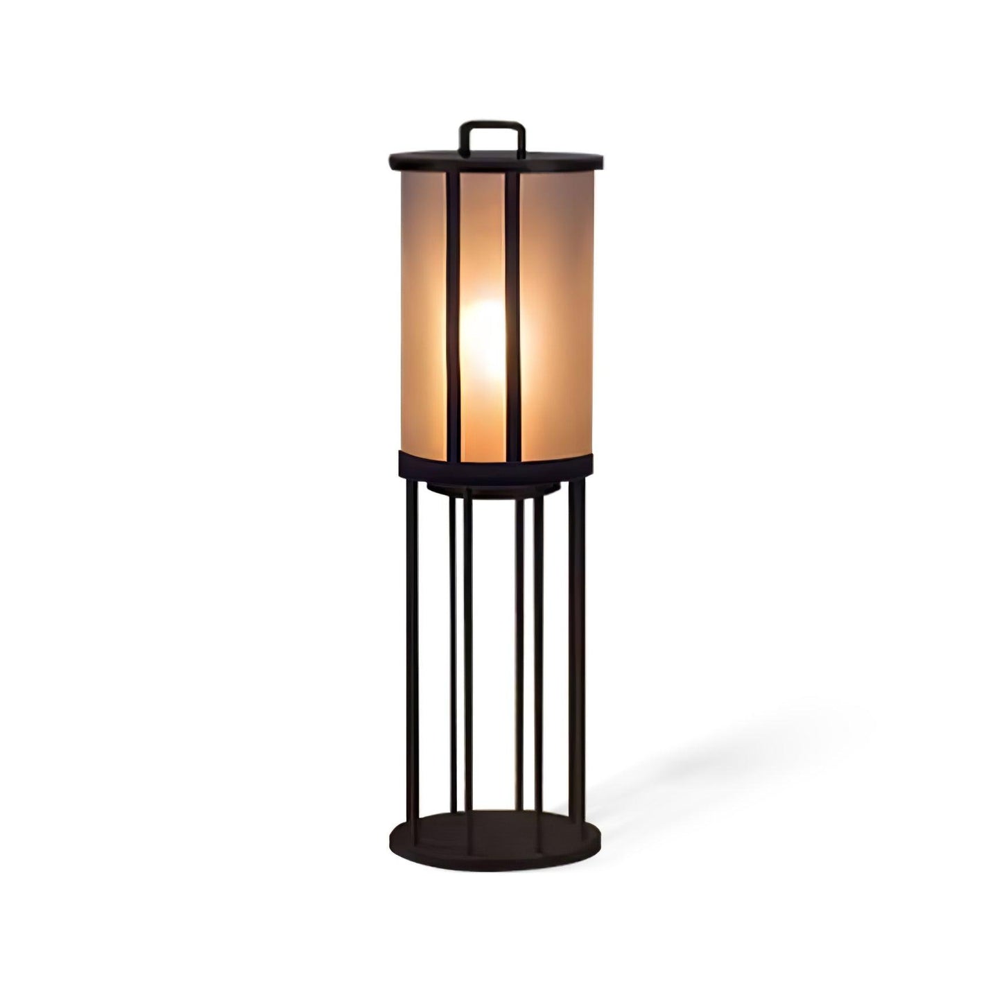 Round Pillar Acrylic Lantern Landscape light Outdoor Lamp