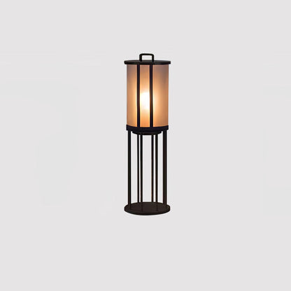 Round Pillar Acrylic Lantern Landscape light Outdoor Lamp
