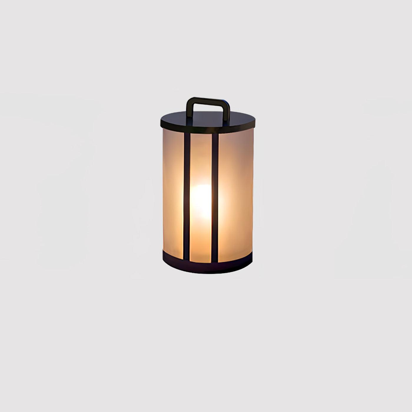 Round Pillar Acrylic Lantern Landscape light Outdoor Lamp