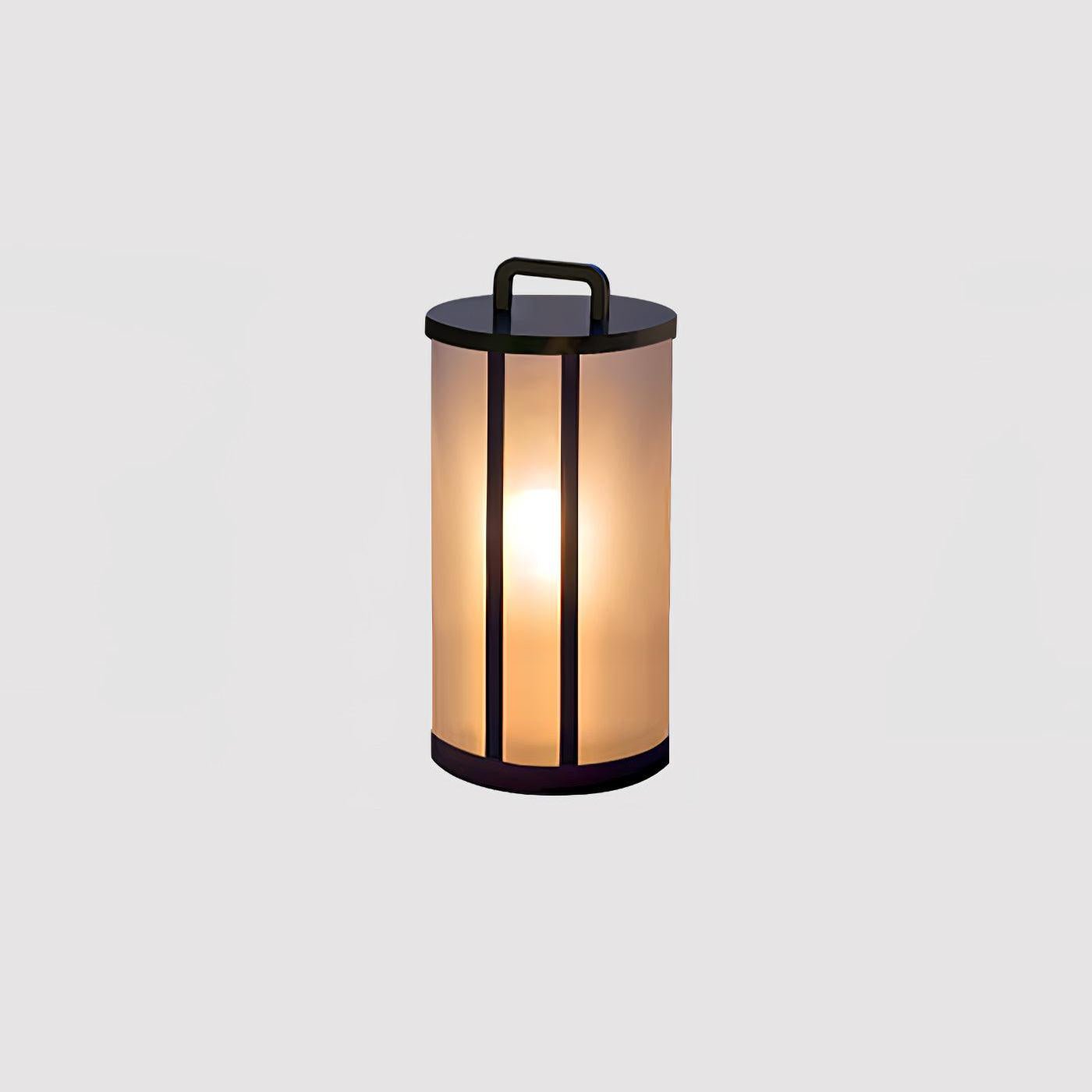Round Pillar Acrylic Lantern Landscape light Outdoor Lamp