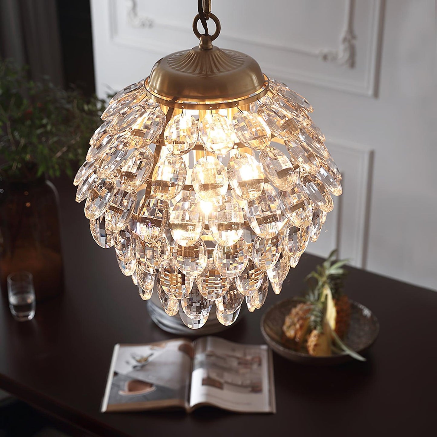 Roxanne Crystal Droplight Pendant Light