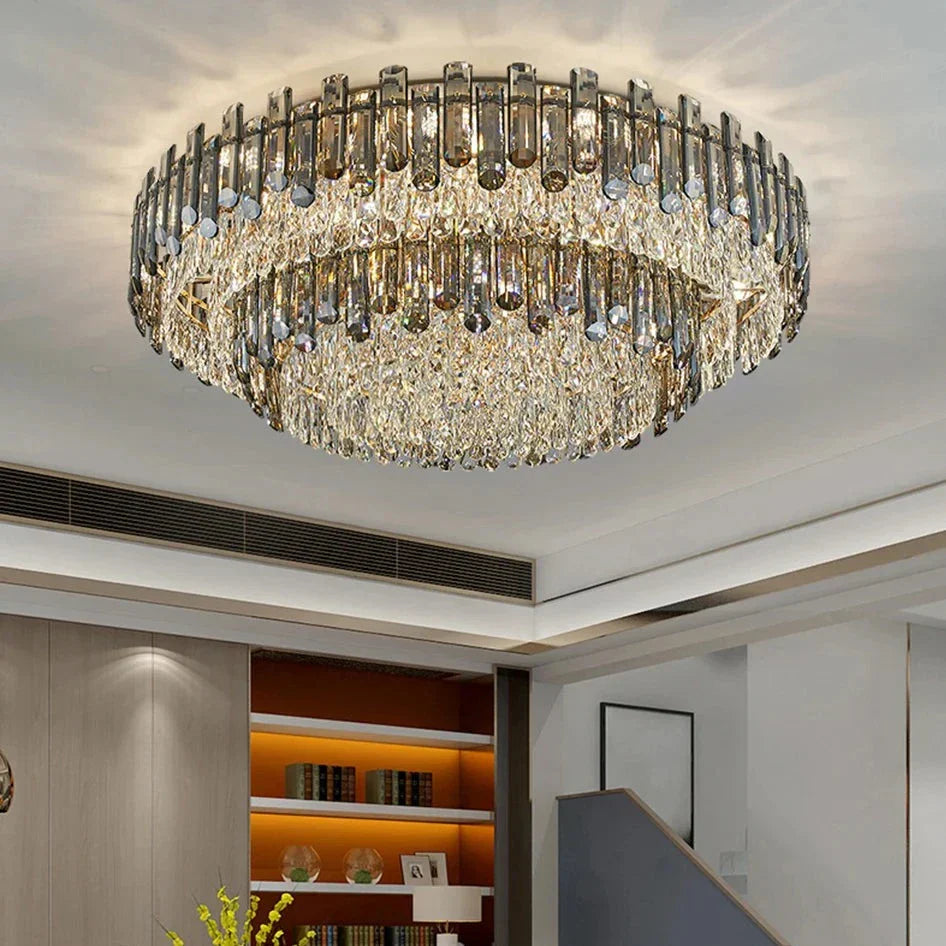 Venice 2-Tier Crystal Chandelier