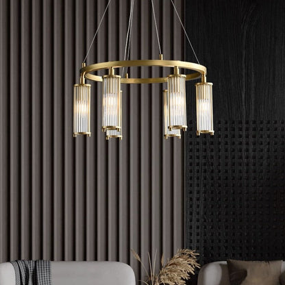 Palermo 6-Light Modern Chandelier For Living Room