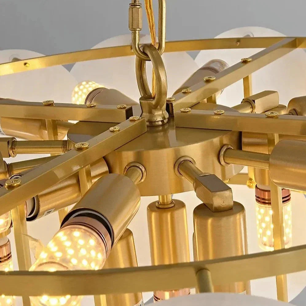 Natural Marble Modern Chandelier