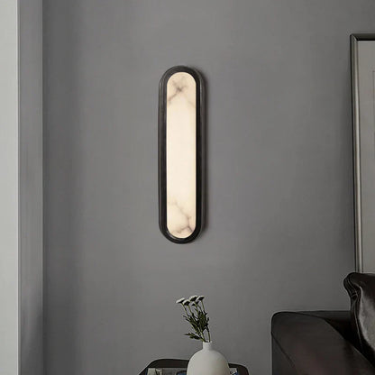 Moonshade Natural Marble LED Wall Lamp