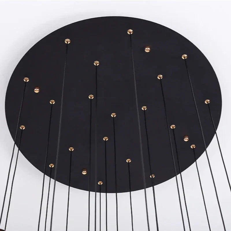 Multi Pendant Modern Foyer Chandelier