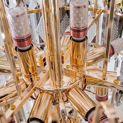 Lazzo Crystal Modern Chandelier