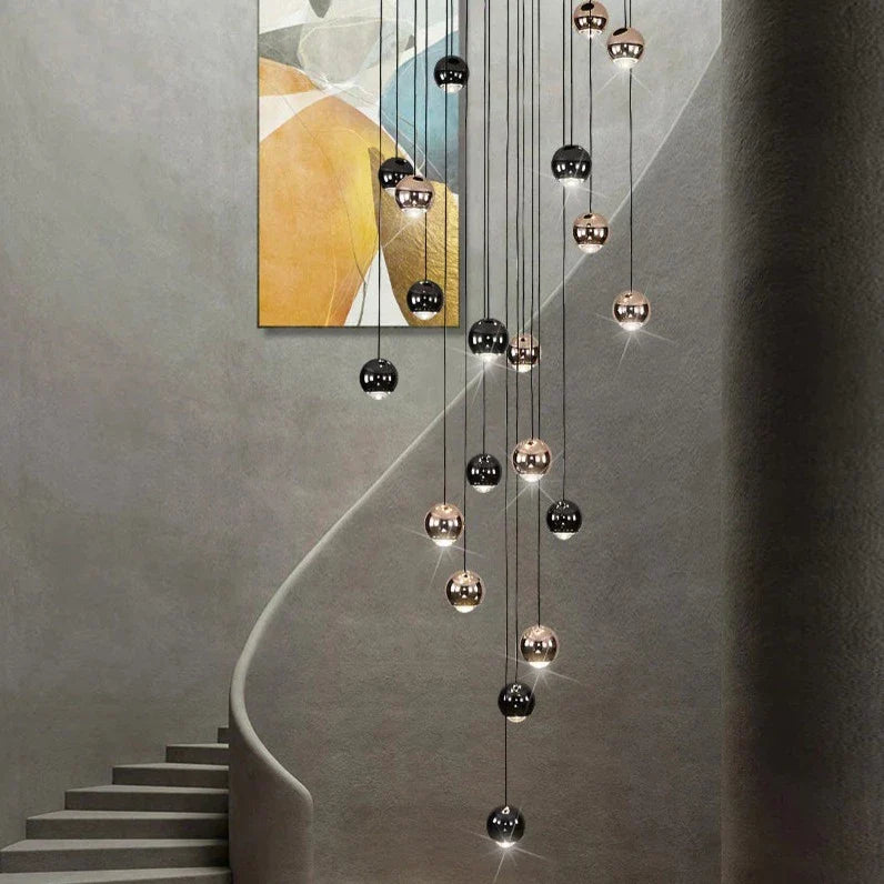 Multi Pendant Modern Foyer Chandelier